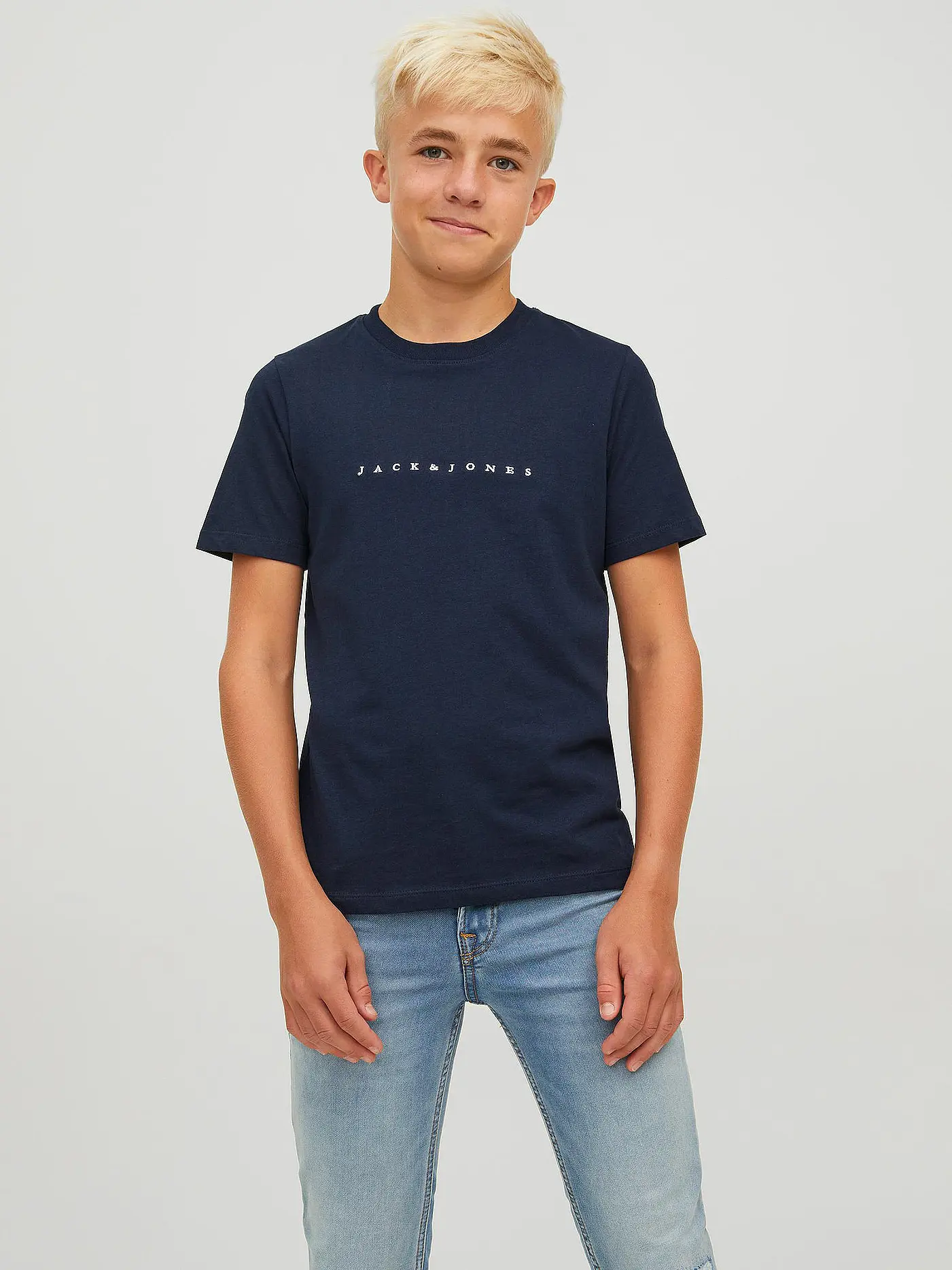 JACK & JONES | Jungen T-Shirt JORCOPENHAGEN | dunkelblau
